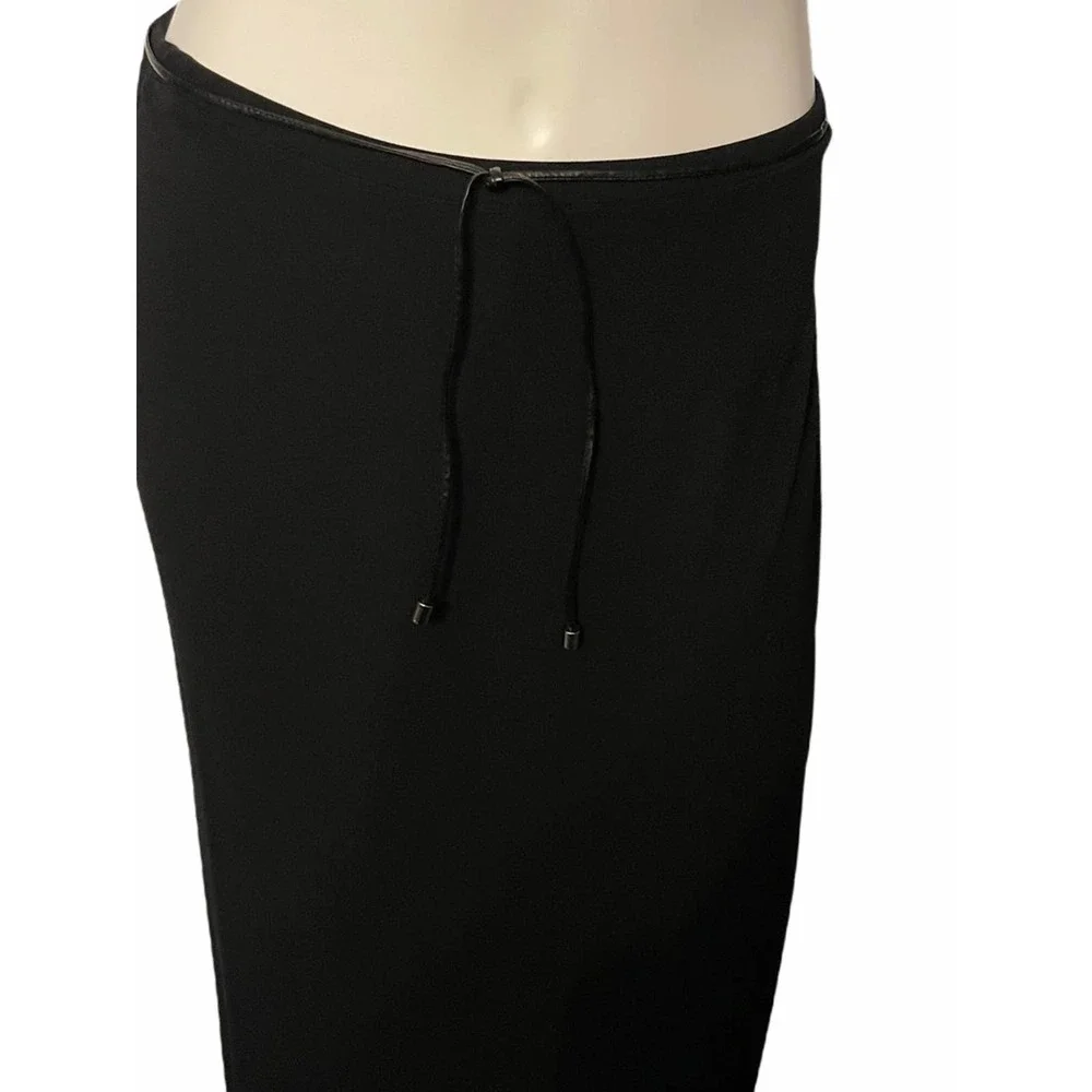 Lida‎ Baday black maxi skirt M